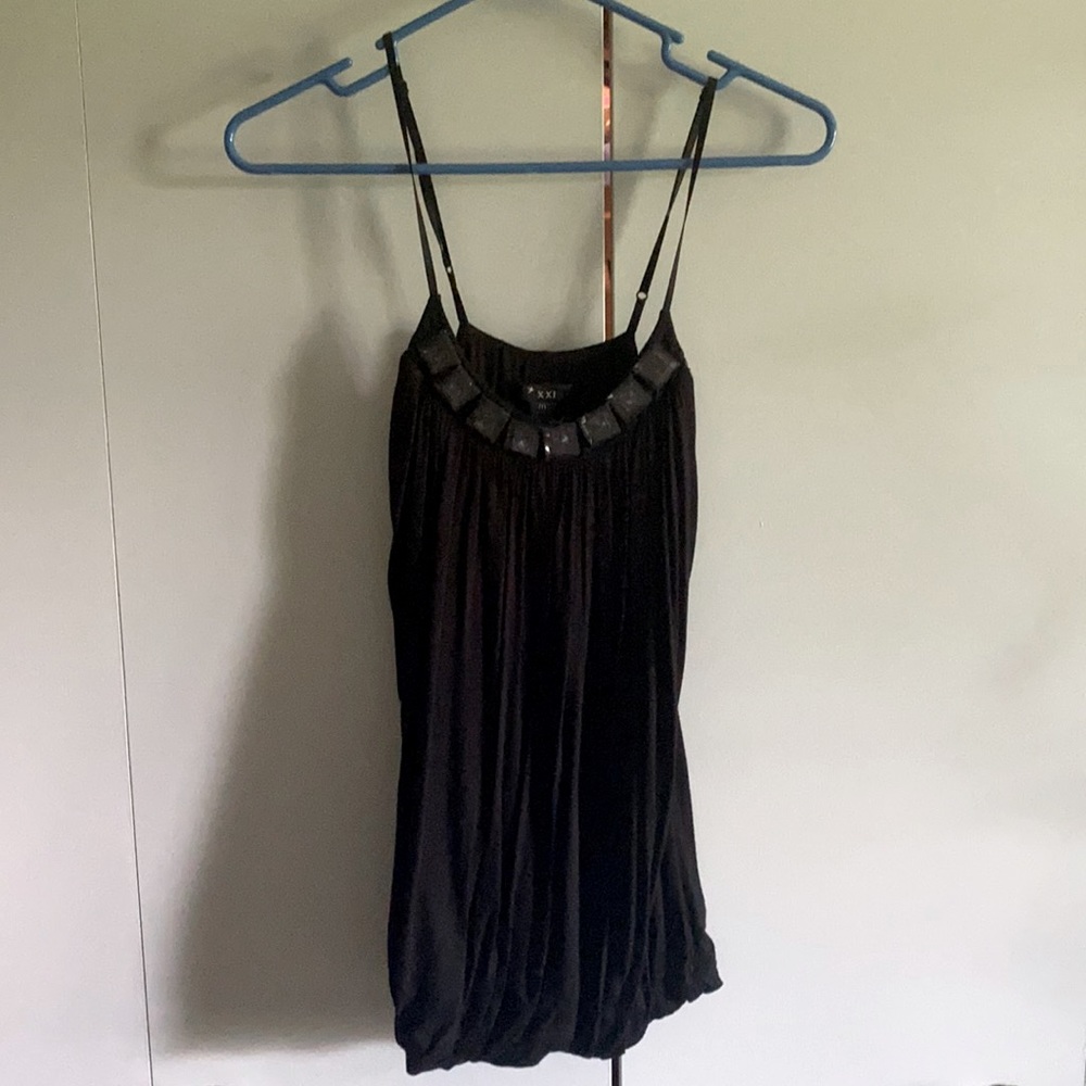 Black Sequin Top